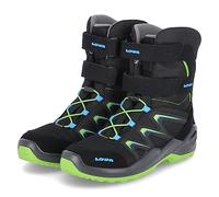 LOWA Maddox Warm GTX Hi 23-35 Schwarz - Gore-Tex Leichter Warmer Kinder Gore-Tex Winterstiefel, Größe EU 30 - Farbe S