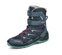 Lowa Winterstiefel Maddox Warm High GTX (Textil/Synthetik, wasserdicht) stahlblau/jade Kinder, Größe Euro (US) 27 (10,5)
