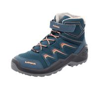 Lowa Winterschuhe Maddox Warm Mid GTX (Textil/Synthetik, wasserdicht) 2024 petrol/rosa Kleinkinder, Größe Euro (US) 32 (1)