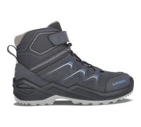 Lowa Winterschuhe Maddox Warm Mid GTX (Textil/Synthetik, wasserdicht) 2024 stahlblau Kleinkinder, Größe Euro (US) 26 (9,5)