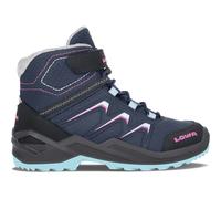 Lowa Maddox Warm GTX Mid Kinder Trekkingstiefel, blau, Größe 27 27