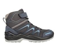 Lowa Maddox Warm GTX Mid Kinder Trekkingstiefel, blau, Größe 35 35