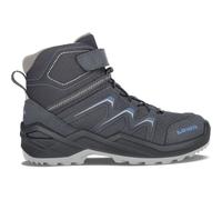 Lowa Maddox Warm GTX Mid Kinder Trekkingstiefel, blau, Größe 36 36
