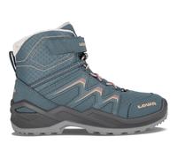 Lowa Maddox Warm GTX Mid Kinder Trekkingstiefel, türkis, Größe 28 28