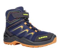Lowa Maddox Warm GTX Mid JR Kinder | NAVY/ORANGE | EU 34