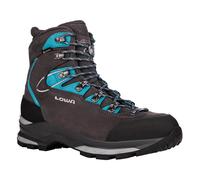 LOWA Damen Trekkingstiefel MAURIA EVO GTX Ws W ANTHRAZIT/TUERKIS 38 (4063606307344)