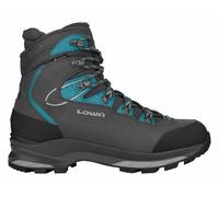 LOWA Damen Trekkingstiefel MAURIA EVO GTX Ws W ANTHRAZIT/TUERKIS 38 (4063606307344)