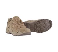 Lowa Military-Schuhe Arbeitsschuhe Zephyr MK2 GTX LO (Veloursleder, wasserdicht) desert beige Herren, Größe Euro (US) 45 (11,5)