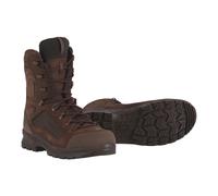 Lowa Military-Stiefel Arbeitsschuhe Breacher N GTX High (Nubukleder, wasserdicht) dunkelbraun Herren, Größe Euro (US) 45 (11,5)