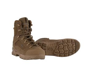 Lowa Military-Stiefel Arbeitsschuhe Breacher S Mid (Veloursleder) coyotebraun Herren, Größe Euro (US) 43,5 (10)