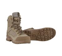 Lowa Military-Stiefel Arbeitsschuhe Breacher S Mid (Veloursleder) desertbeige Herren, Größe Euro (US) 44 (10,5)