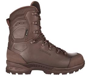 Lowa Military-Stiefel Arbeitsschuhe Combat Boot MK2 GTX (Glattleder, wasserdicht) dunkelbraun Herren, Größe Euro (US) 44 (10,5)