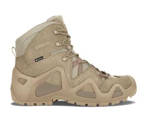 Lowa Military-Stiefel Arbeitsschuhe Zephyr GTX MID TF (Veloursleder, wasserdicht) desertbraun Herren, Größe Euro (US) 41,5 (8,5)