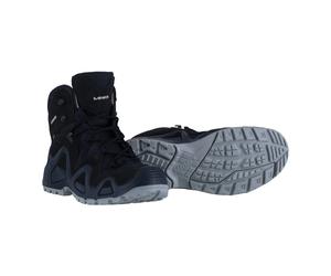 Lowa Military-Stiefel Arbeitsschuhe Zephyr Mid GTX (Veloursleder, wasserdicht) navyblau Herren, Größe Euro (US) 46 (12)