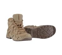 Lowa Military-Stiefel Arbeitsschuhe Zephyr MK2 GTX MID (Veloursleder, wasserdicht) desert beige Herren, Größe Euro (US) 47 (13)