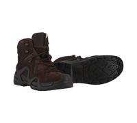Lowa Military-Stiefel Arbeitsschuhe Zephyr MK2 GTX MID (Veloursleder, wasserdicht) dunkelbraun Damen, Größe Euro (US) 43,5 (11)