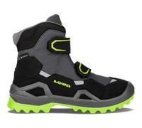 Lowa Winterschuhe Milo Evo Mid GTX (Textil/Synthetik, wasserdicht) limegrün/grau Kinder, Größe Euro (US) 30 (13)