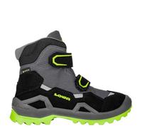 LOWA Milo Evo GTX Mid Junior, 37/37 Kinder, Limone/grau