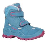 Lowa - Kid's Milo Evo GTX Mid Junior - Winterschuhe, Gr. 27, türkis (Turquoise/Fuchsia)