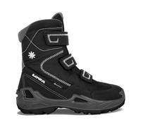 LOWA Boys Winterschuhe "Milo GTX hi" SCHWARZ/HELLGRAU 33