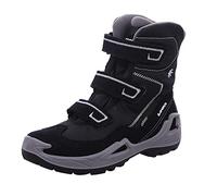 Lowa Milo GTX HI, Unisex-Kinder Trekking- & Wanderstiefel, Schwarz (schwarz/hellgrau), 41 EU (7 Kinder UK)