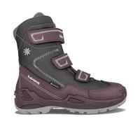 Lowa MILO GTX HI Winterstiefel Schneestiefel Kinder dunkelgrau altrosa 28