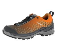LOWA Multifunktionsschuhe Zirrox 2 GTX Lo SL wasserdichte und komfortable Herren Sportschuhe mit griffiger Laufsohle Orange/Grey EU 44,5