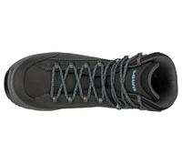 Lowa | Renegade Evo GTX Mid Damen Wanderschuh, UK06,5=EU40 asphalt/türkis
