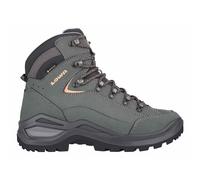 Lowa Wanderschuhe Renegade Evo Mid GTX (All-Terrain, Nubukleder, wasserdicht) graphitgrau/aprikose Damen, Größe Euro (US) 42,5 (10,5)