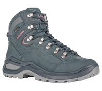 Lowa Renegade Evo GTX Mid Damen Wanderschuhe stahlblau alt rosa 39,5 stahlblau alt rosa 39,5