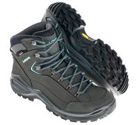 Lowa Renegade EVO GTX Mid Ws Damen (Asphalt/Türkis), 39.5 EU