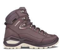 Lowa - Damen Wanderschuhe GORE-TEX® - Renegade Evo GTX Mid Ws - Renegade Evo GTX Mid Ws Brown Rose/Panna für Damen aus Leder - Größe 37 - Bordeaux 37