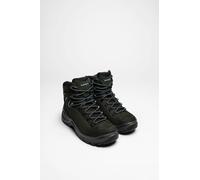 Lowa Wanderschuhe Renegade Evo Mid GTX (All-Terrain, Nubukleder, wasserdicht) asphaltgrau/türkis Damen, Größe Euro (US) 39 (7,5)