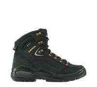 Lowa Renegade Evo GTX Mid Ws Damen Leder Wanderschuhe black-champagne Schuhgröße EU 39,5 Farbgruppe schwarz schwarz Damen