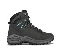 LOWA Damen Multifunktionsstiefel RENEGADE EVO GTX MID Ws S (321918) 41 ½ ASPHALT/TÃœRKIS