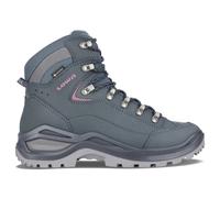 LOWA Renegade Evo GTX Mid Wanderschuhe Damen - stahlblau/alt rosa 37.5 (4.5)