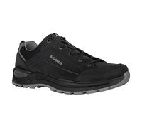 Lowa Wanderschuhe Renegade EVO LL Low (Nubukleder) schwarz/grau Herren, Größe Euro (US) 46 (12)