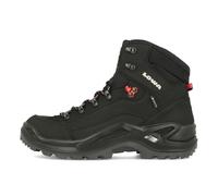Lowa Renegade GTX Mid Herren Schwarz Rubinrot - Schwarz / EUR 44.5