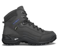 LOWA Herren Multifunktionsstiefel Herren Wanderschuhe Renegade GTX Mid (310945) 48 ½ Schwarz/Dunkelgrau/Blau