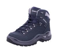LOWA Renegade GTX MID Wanderstiefel Damen espresso für Damen, blau, Größe 39 ½ EU / 6 UK