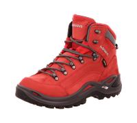 LOWA Renegade GTX MID Wanderstiefel Damen espresso für Damen, rot, Größe 36 EU / 3 UK