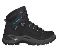 Lowa Renegade GTX Mid Women Schmal asphalt/türkis - UK 4,5