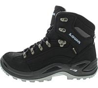 LOWA Damen Wanderschuhe Renegade GTX Mid 320945 Black/Iceblue 37.5