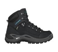Wanderschuh Lowa Renegade GTX Mid S Asphalt Turquoise Damen-Schuhgröße 38