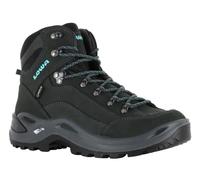 Lowa Renegade GTX Mid Ws Wanderschuhe - asphalt/türkis, UK 4 - EU 37