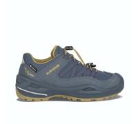 Lowa - Robin GTX Lo - stahlblau/senf - Größe 31 - Kinderwanderschuhe - GoreTex