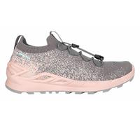 Lowa Sneaker-Laufschuhe Fusion Low (Strickmaterial, sockenähnlicher Einstieg) anthrazitgrau/rosa Damen, Größe Euro (US) 40 (8,5)