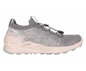 Lowa Sneaker-Laufschuhe Fusion Low (Strickmaterial, sockenähnlicher Einstieg) anthrazitgrau/rosa Damen, Größe Euro (US) 40 (8,5)