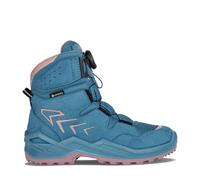 LOWA Stiefel hoch FIRO GTX HI JR türkis/rose, 33