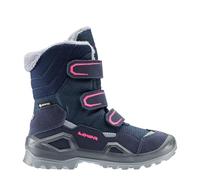 Lowa Winterschuhe Milo Evo GTX High (Textil/Synthetik, wasserdicht) navyblau/beere Kinder, Größe Euro (US) 30 (13)